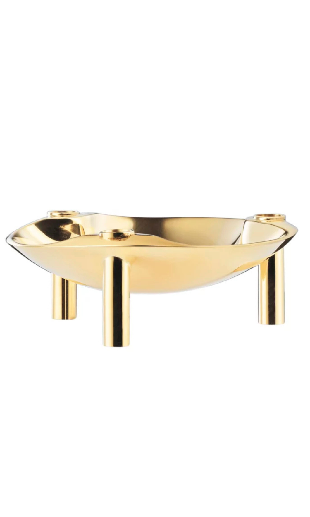 STOFF NAGLE Bowl Brass