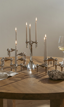 Load image into Gallery viewer, STOFF NAGLE Nagel Candle Holder Chrome
