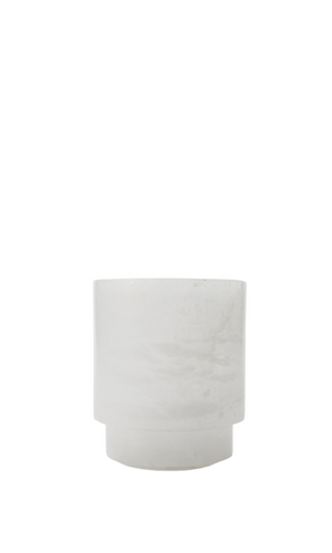 THE FOUNDRY Ambiente Votive Vase Alabaster