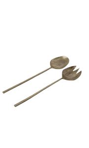 BRASS Antique Finish Thin Handle Servers