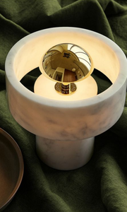 TOM DIXON Stone Portable Gold LED