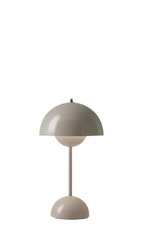 &TRADITION Flowerpot Portable Lamp VP9 Grey Beige SAINTE