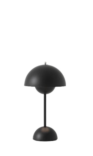 &TRADITION Flowerpot Portable Lamp VP9 Black SAINTE