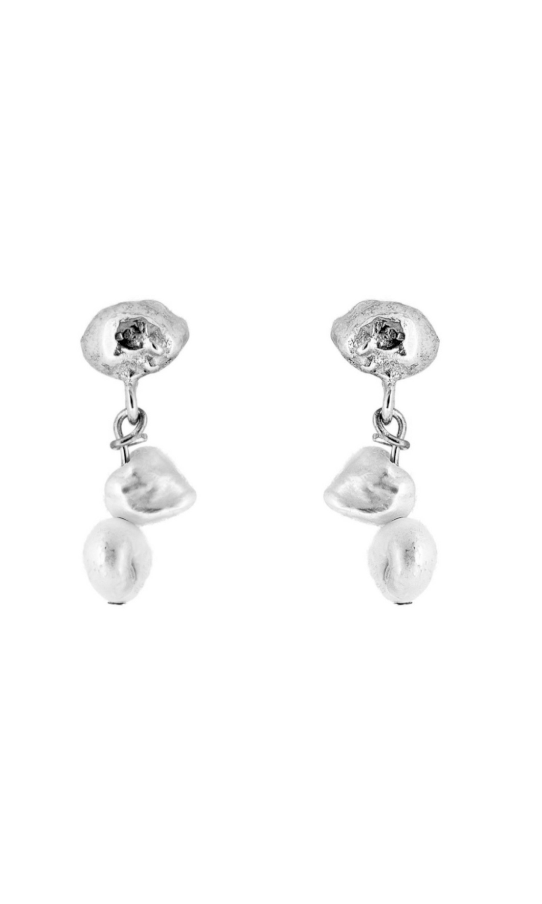 HOLLY RYAN | Meteor Pearl Mini Drop Earrings