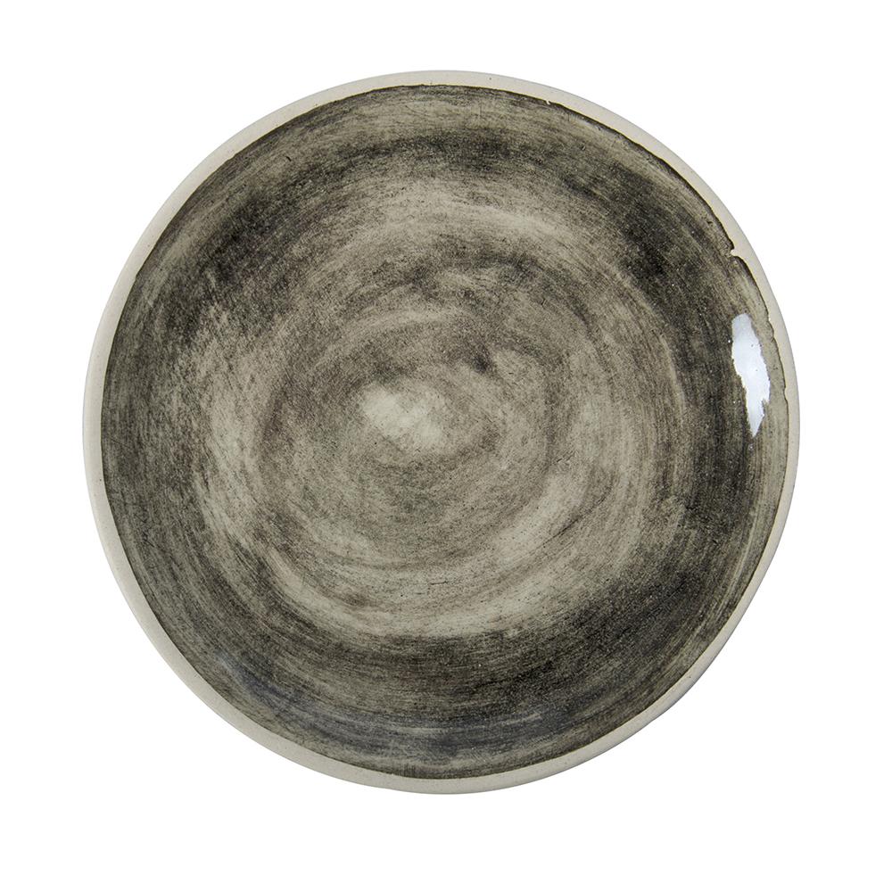 WONKI WARE | Side Plate | Black Beach Sand