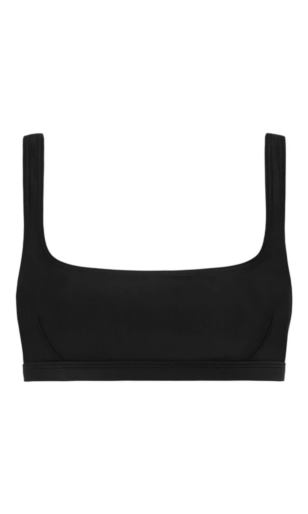MATTEAU | The Nineties Crop Top | Black