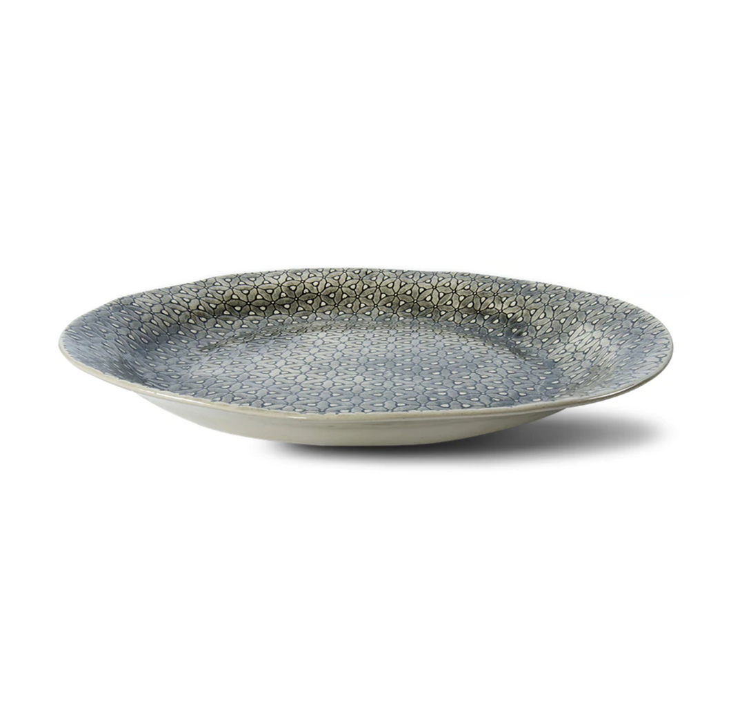 WONKI WARE | Mediterranean Platter | Black Lace