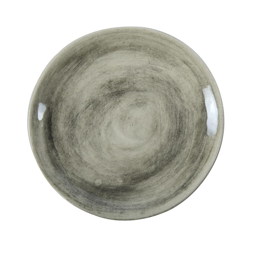 WONKI WARE | Large Dinner Plate | Black Wash