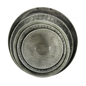 WONKI WARE | Dessert Bowl | Black Wash